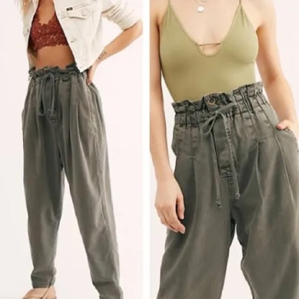 Free People Margate Pleated Trousers